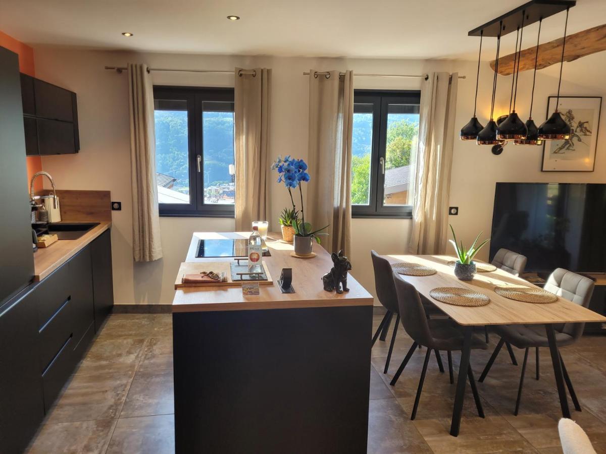 Giteduruisseau73, Heart Of French Alps Paradiski, Maison Entiere 80M2 Au Calme, 2 Chambres 2 Salles De Bain Avec Terrasse Et Garage ブール・サン・モーリス エクステリア 写真