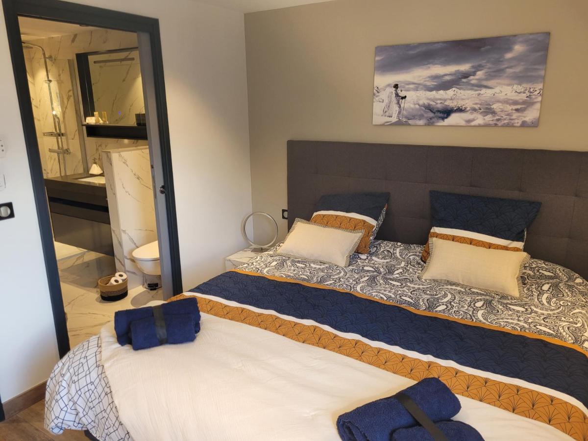 Giteduruisseau73, Heart Of French Alps Paradiski, Maison Entiere 80M2 Au Calme, 2 Chambres 2 Salles De Bain Avec Terrasse Et Garage ブール・サン・モーリス エクステリア 写真