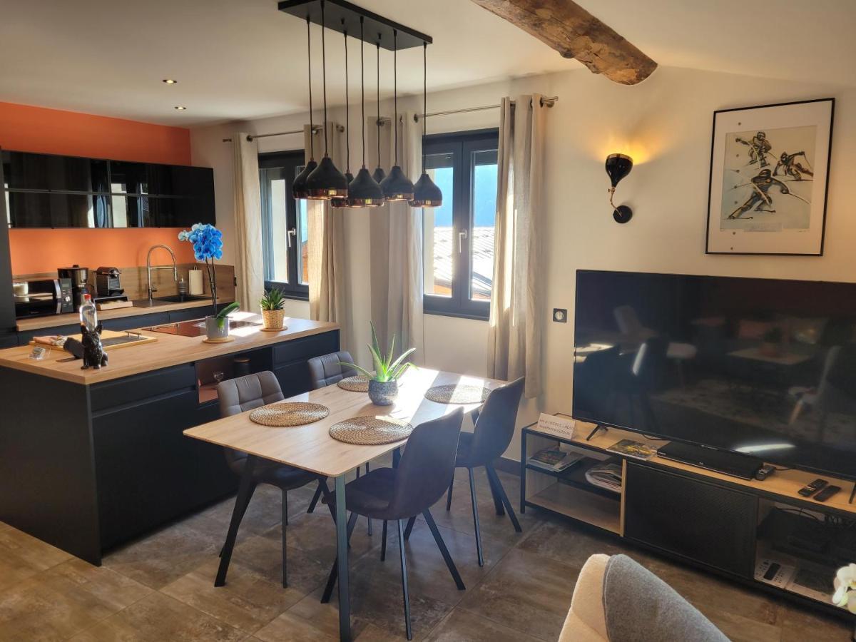 Giteduruisseau73, Heart Of French Alps Paradiski, Maison Entiere 80M2 Au Calme, 2 Chambres 2 Salles De Bain Avec Terrasse Et Garage ブール・サン・モーリス エクステリア 写真