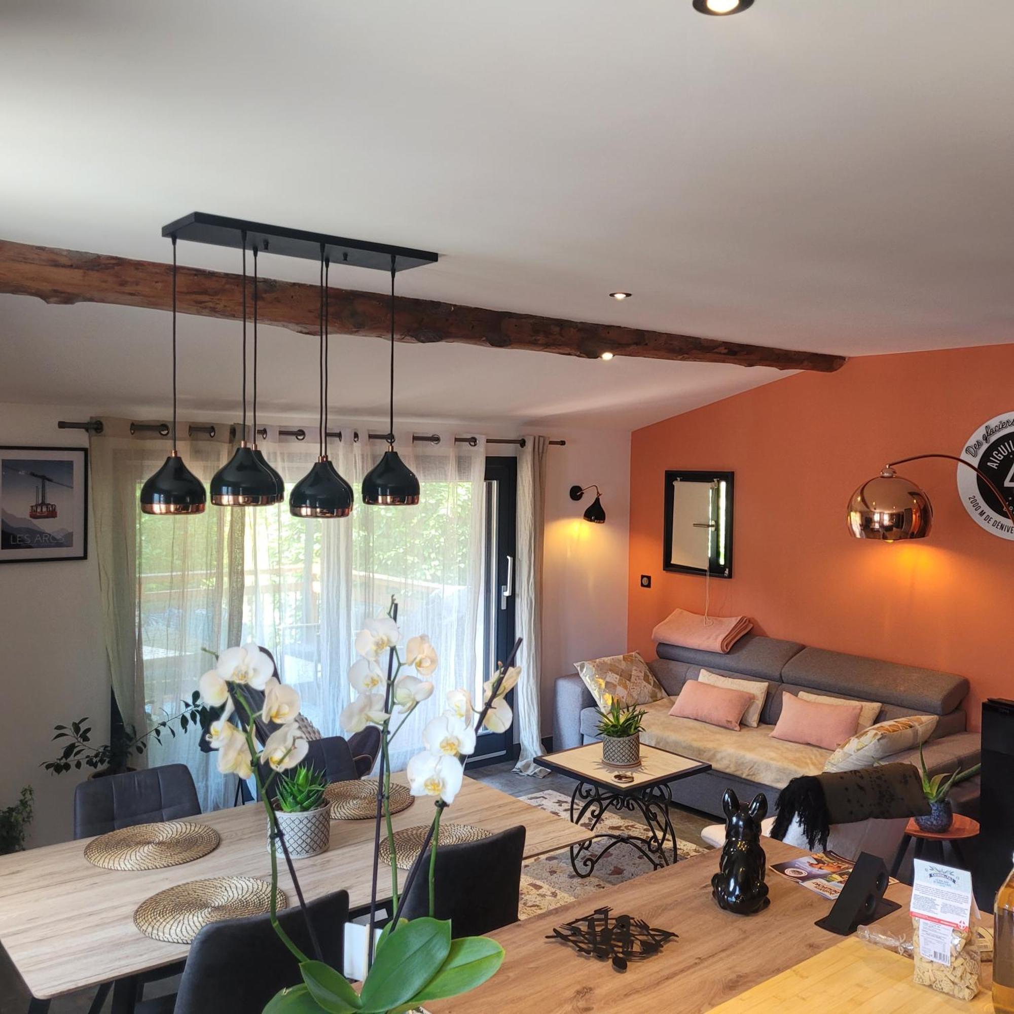 Giteduruisseau73, Heart Of French Alps Paradiski, Maison Entiere 80M2 Au Calme, 2 Chambres 2 Salles De Bain Avec Terrasse Et Garage ブール・サン・モーリス エクステリア 写真